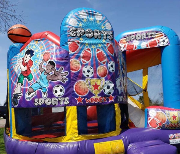 sports inflatable rent